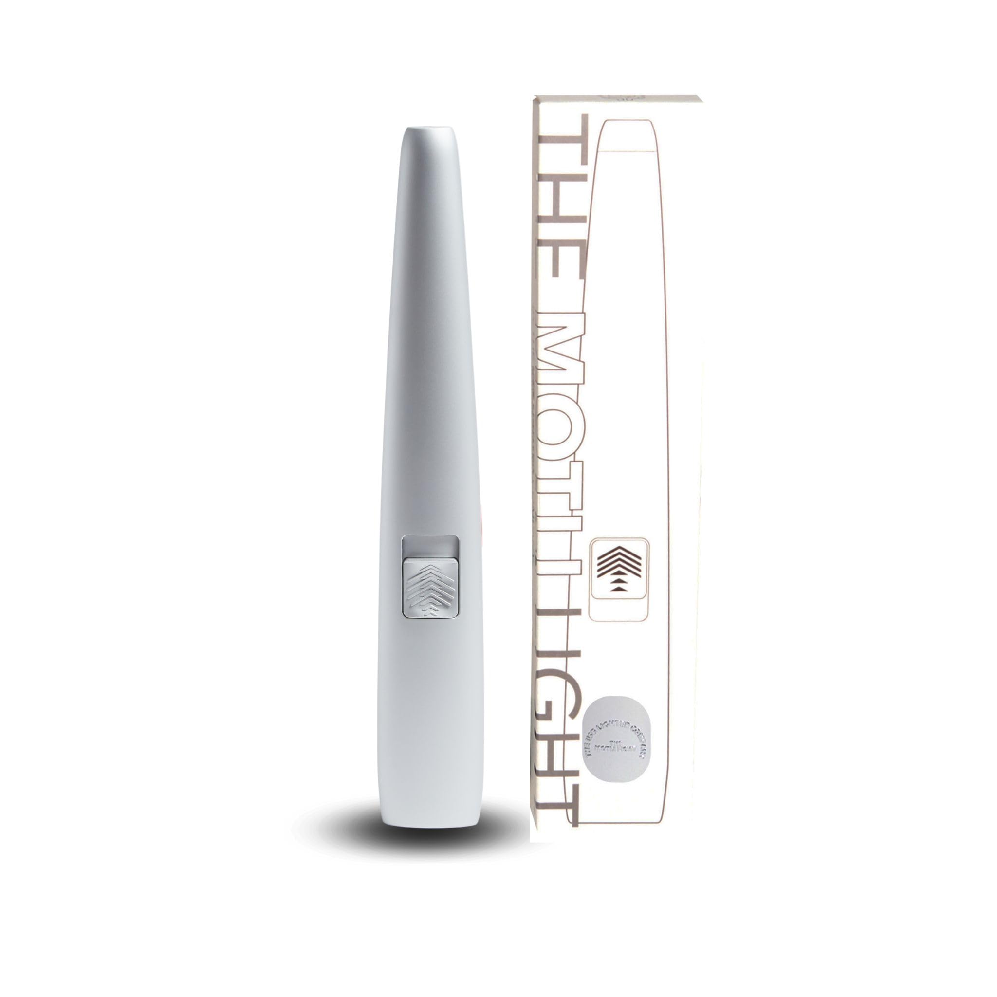 USB Lighter Co. MOTLI Electric Arc Windproof Flameless USB Rechargeable Lighter with Flashlight & Safety Lock for Candle Camping BBQ Grill Gift Outdoors (Linen White)
