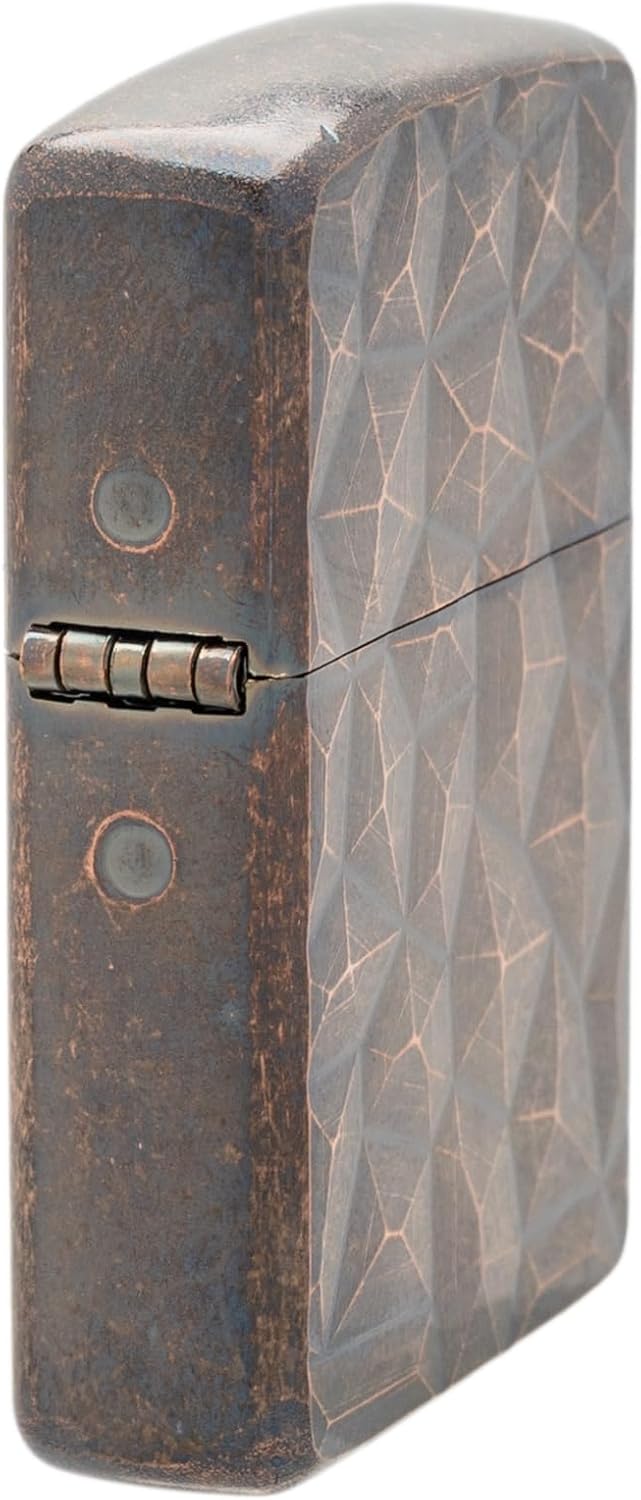 Zippo NEO Meteor CpB Windproof, Brass, Armor-Based, Copper Barrel, Double-Sided, Includes Special Sticker