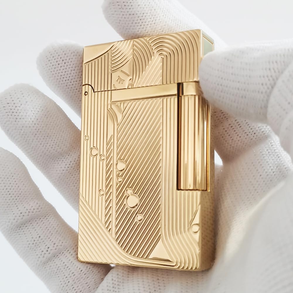 Sleeping Mermaid Lighter, Copper, One Piece Sanji Lighters, Refillable, Ping Sound, Birthday Gift for Men Father Friend