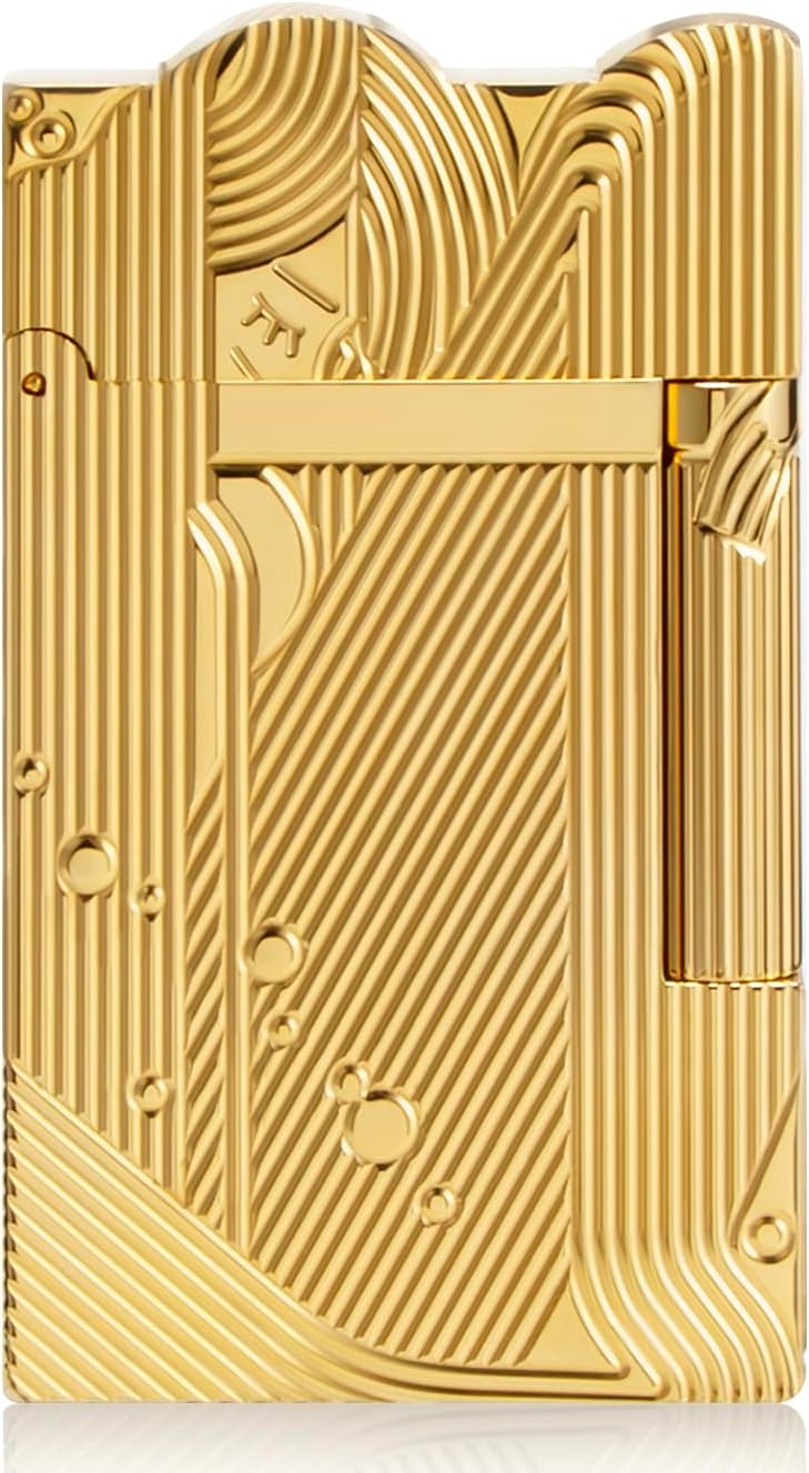Sanji Lighter, Unique Cool Vintage Trench Lighters for Men, Anime One Piece Lighter, Gift for Men, Soft Flame, Without Butane